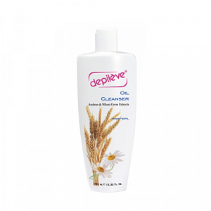 DEPILEVE OIL CLEANSER POST-EPIL 220ML - Масло с азуленом и вытяжкой из пшеницы для удаления воска с кожи