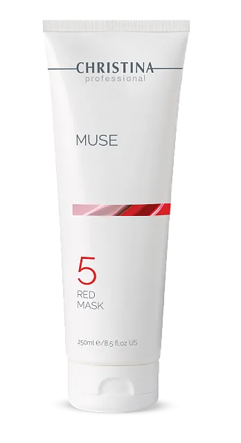 MUSE-5 RED MASK 250 - ОМОЛАЖИВАЮЩАЯ МАСКА С ЭКЗОСОМАМИ (ШАГ 5), 250 МЛ