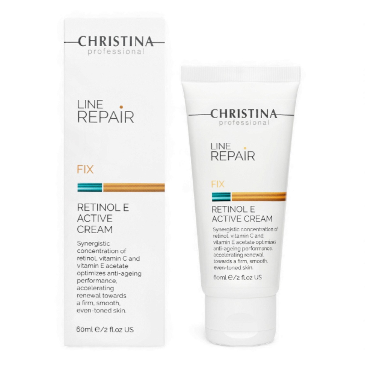 КРЕМ ДЛЯ ЛИЦА LINE REPAIR-FIX-RETINOL E ACTIVE CREAM С РЕТИНОЛОМ 60 МЛ 