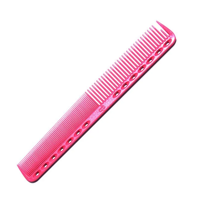 SUPER CUTTING COMB PINK - РАСЧЕСКА ДЛЯ СТРИЖКИ, КОМБИНИРОВ, ПЛАСТИКОВ, ЦВЕТ РОЗОВЫЙ