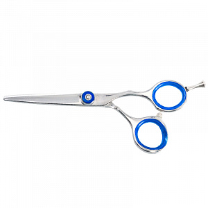 НОЖНИЦЫ ПАРИКМАХЕРСКИЕ - SCISSORS BLUE FIRE SERIE REGULAR