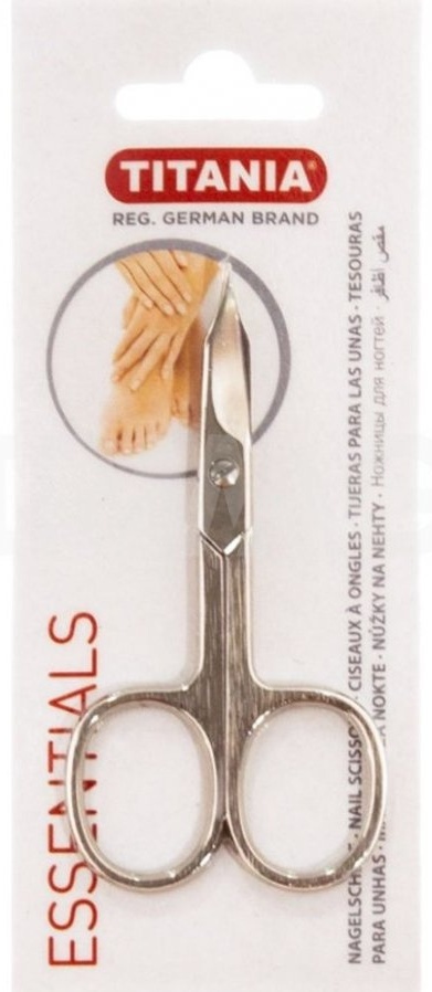 CUTICLE SCISSORS, STAINLESS,BENT - Ножницы для кутикулы