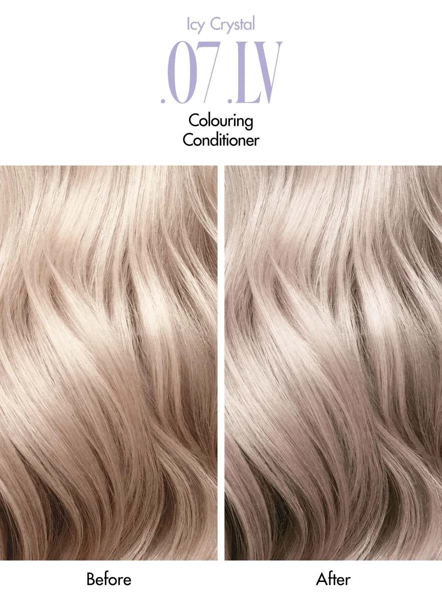 Glam Color Icy Crystal .07 LV  Conditioner-Оттеночный кондиционер для волос,150мл