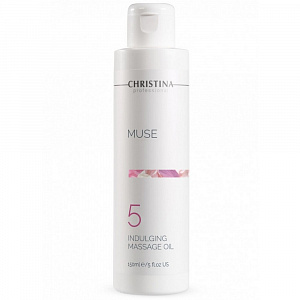 МАССАЖНОЕ МАСЛО  ДЛЯ КОЖИ ЛИЦА И ТЕЛА MUSE 5 STEP INDULGING MASSAGE OIL С МАСЛОМ ЖОЖОБА 150 МЛ 