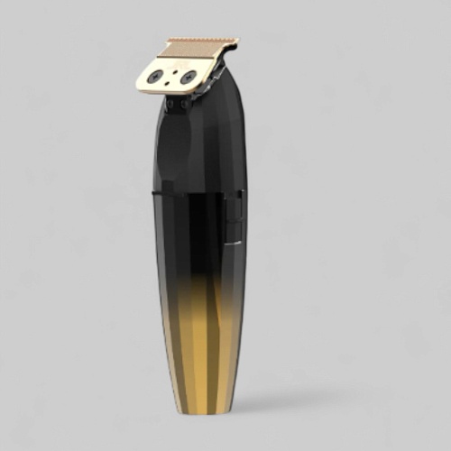 FF 2020T PROFESSIONAL CORDLESS HAIR TRIMMER GOLD-МАШИНКА ДЛЯ СТРИЖКИ ВОЛОС "JRL FRESHFADE 2020T GOLD", ЦВЕТ-ЧЕРНЫЙ С ЗОЛОТОМ - окантовочная, роторный мотор, T-образный, нож 40мм, 7200 об/мин, 2ч работ
