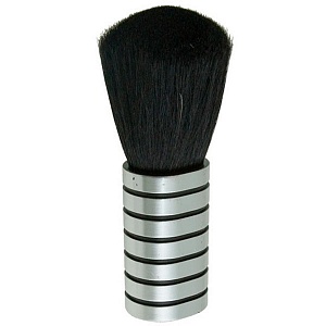 NECK BRUSH MINI SUPER SILVER - Щетка для шеи, парикмахерская