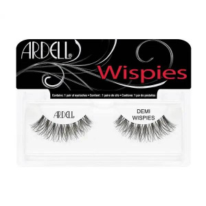 Ресницы подиумные "WISPIES", модель  DEMI, чёрные