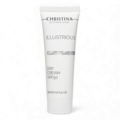 ДНЕВНОЙ КРЕМ SPF 50 ILLUSTRIOUS DAY CREAM SPF 50 С ГИАЛУРОНОВОЙ КИСЛОТОЙ 50 МЛ