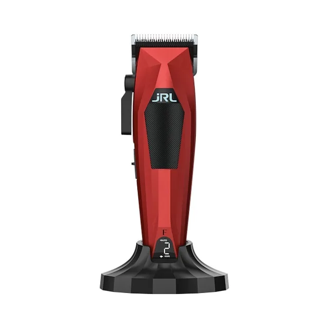 JRL HAIR CLIPPER WITH FADE BALDE, RED-МАШИНКА ДЛЯ СТРИЖКИ ВОЛОС “JRL DIAMANTE”, ЦВЕТ КРАСНЫЙ
