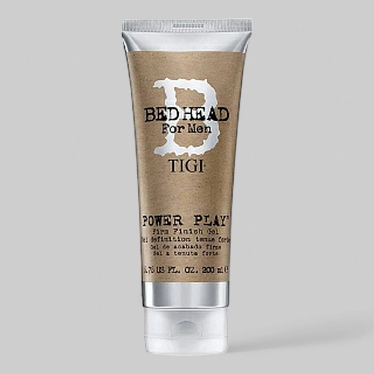BH Гель для волос сильной фиксации TIGI Bed Head for Men Power Play Firm Finish Gel 200 ml