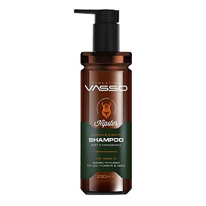 ШАМПУНЬ ДЛЯ БОРОДЫ - VASSO BEARD & MUSTACHE SHAMPOO,260 мл