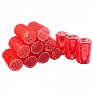 CORE ROLLERS 36MM 12 PCS RED - Бигуди, упаковка 12шт