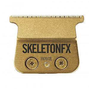 BLADES 40MM + 2 SCREWS SILVER FX787 - ЗАПАСНОЙ НОЖ К ПАРИКМАХЕРСКОЙ МАШИНКЕ