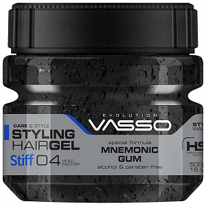 ЖВАЧКА ДЛЯ УКЛАДКИ ВОЛОС - VASSO MINEMONIC STYLING GUM (STIFF)