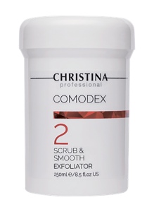 COMODEX 2 STEP SCRUB & SMOOTH EXFOLIATOR -СКРАБ-ЭКСФОЛИАТОР ДЛЯ ЛИЦА, ШАГ 2, ЛИНИЯ COMODEX