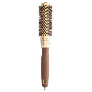 EXPERT BLOWOUT SHINE Wavy  Bristles Gold&Brown 25-Термобрашинг EXPERT BLOWOUT SHINE Wavy Bristles Go