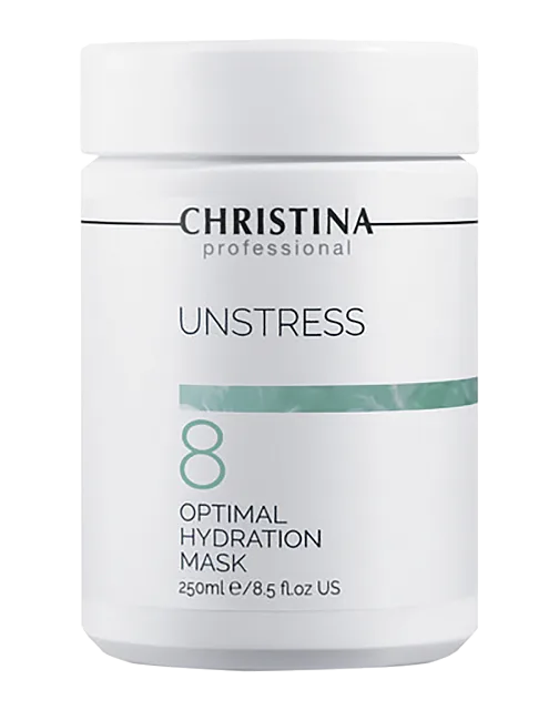 UNSTRESS 8 STEP OPTIMAL HYDRATION MASK -ОПТИМАЛЬНАЯ УВЛАЖНЯЮЩАЯ МАСКА ДЛЯ ЛИЦА, ШАГ 8, ЛИНИЯ UNSTRES
