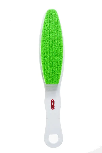 FOOT FILE, DUBLE, STAINLES - Двухсторонняя терка для ног с ручкой
