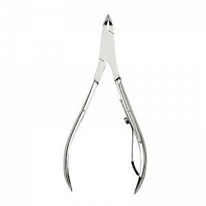 ЩИПЦЫ МАНИКЮРНЫЕ - CUTICLE NIPPER 4mm FLAT SPRING BLACK BOX JOINT - NP