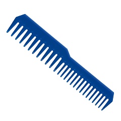 Расческа ступенчатая, в ассортименте, длина 18см