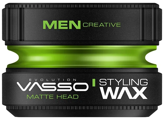 ВОСК ДЛЯ УКЛАДКИ ВОЛОС - VASSO HAIR STYLING WAX MATTE WAX (MATTE HEAD)