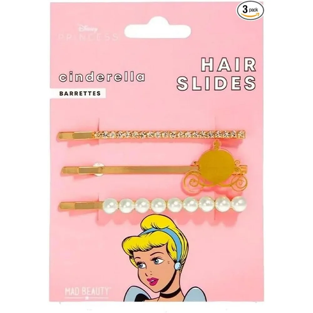 POP PRINCESS HAIR SLIDES CINDERELLA - Заколки для волос Cinderella