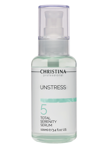 СЫВОРОТКА ДЛЯ ЛИЦА UNSTRESS 5 STEP TOTAL SERENITY SERUM С ЭКСТРАКТОМ ЗЕЛЕНОГО ЧАЯ 100 МЛ