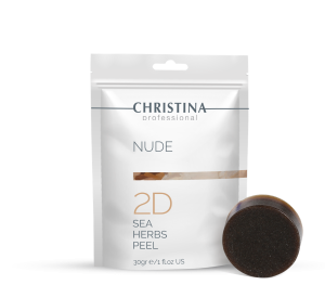 NUDE 2D SEA HERBS PEEL - КОРАЛЛОВОЕ МЫЛО ДЛЯ ТЕЛА С МОРСКИМИ ВОДОРОСЛЯМИ