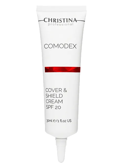 COMODEX COVER&SHIELD CREAM SPF-20 -КРЕМ ДЛЯ ЛИЦА С ТОНИРУЮЩИМ ЭФФЕКТОМ И SPF-20, ЛИНИЯ COMODEX