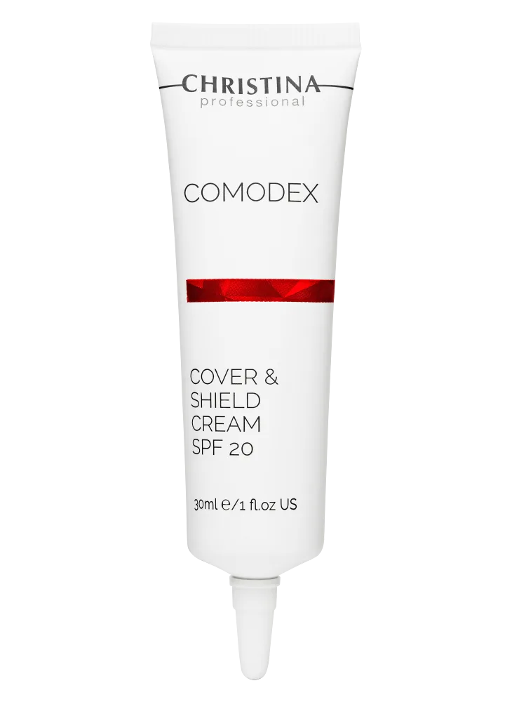 COMODEX COVER&SHIELD CREAM SPF-20 -КРЕМ ДЛЯ ЛИЦА С ТОНИРУЮЩИМ ЭФФЕКТОМ И SPF-20, ЛИНИЯ COMODEX