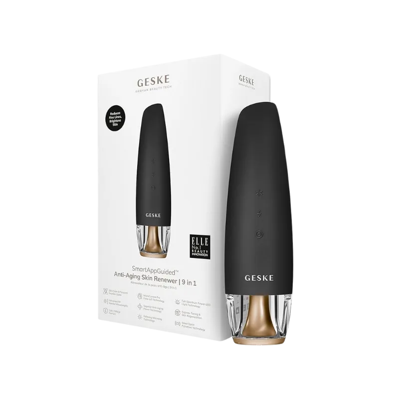 Anti-Aging Skin Renewer | 9 in 1 (Gray)массажер для лица, шеи и зоны декольте, на батарейках