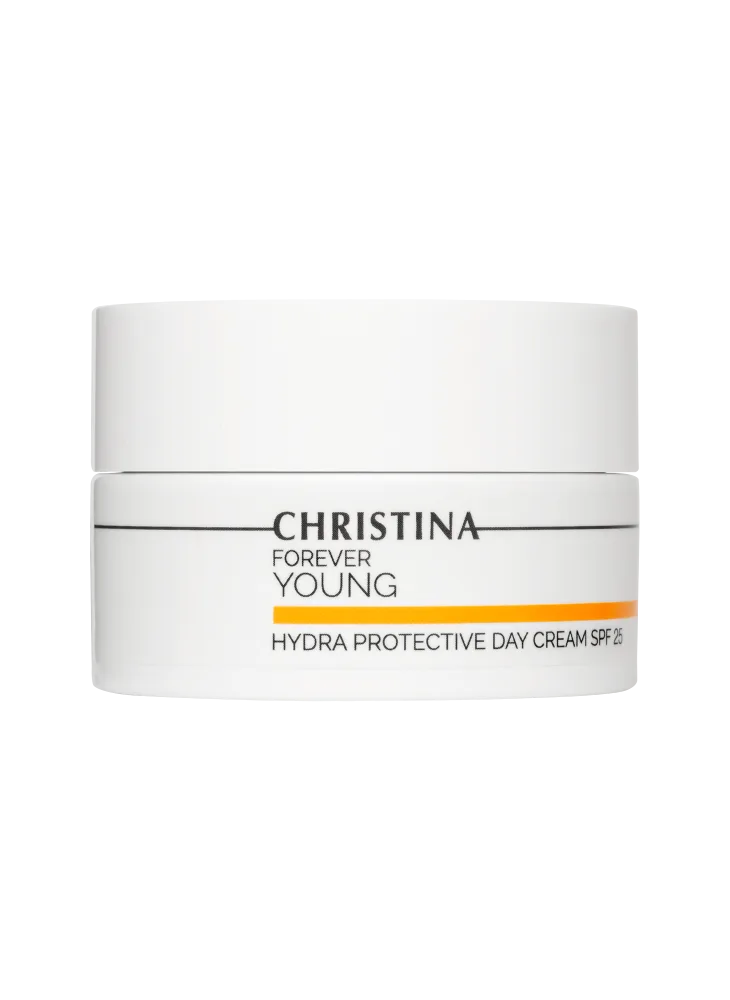 FOREVER YOUNG HYDRA PROTECTIVE  DAY CREAM SPF-25-ДНЕВНОЙ ГИДРОЗАЩИТНЫЙ КРЕМ  ДЛЯ ЛИЦА, ЛИНИЯ FOREVER