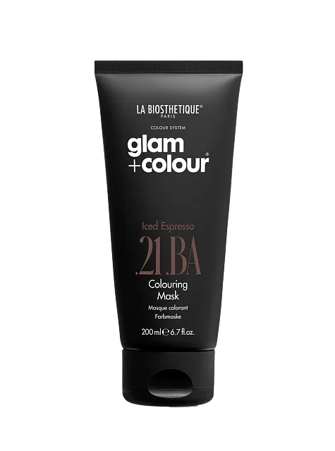Glam Color Hair Mask .21BA Iced Espresso- Тонирующая маска Glam Color Hair Mask 21BA,, 200 мл.