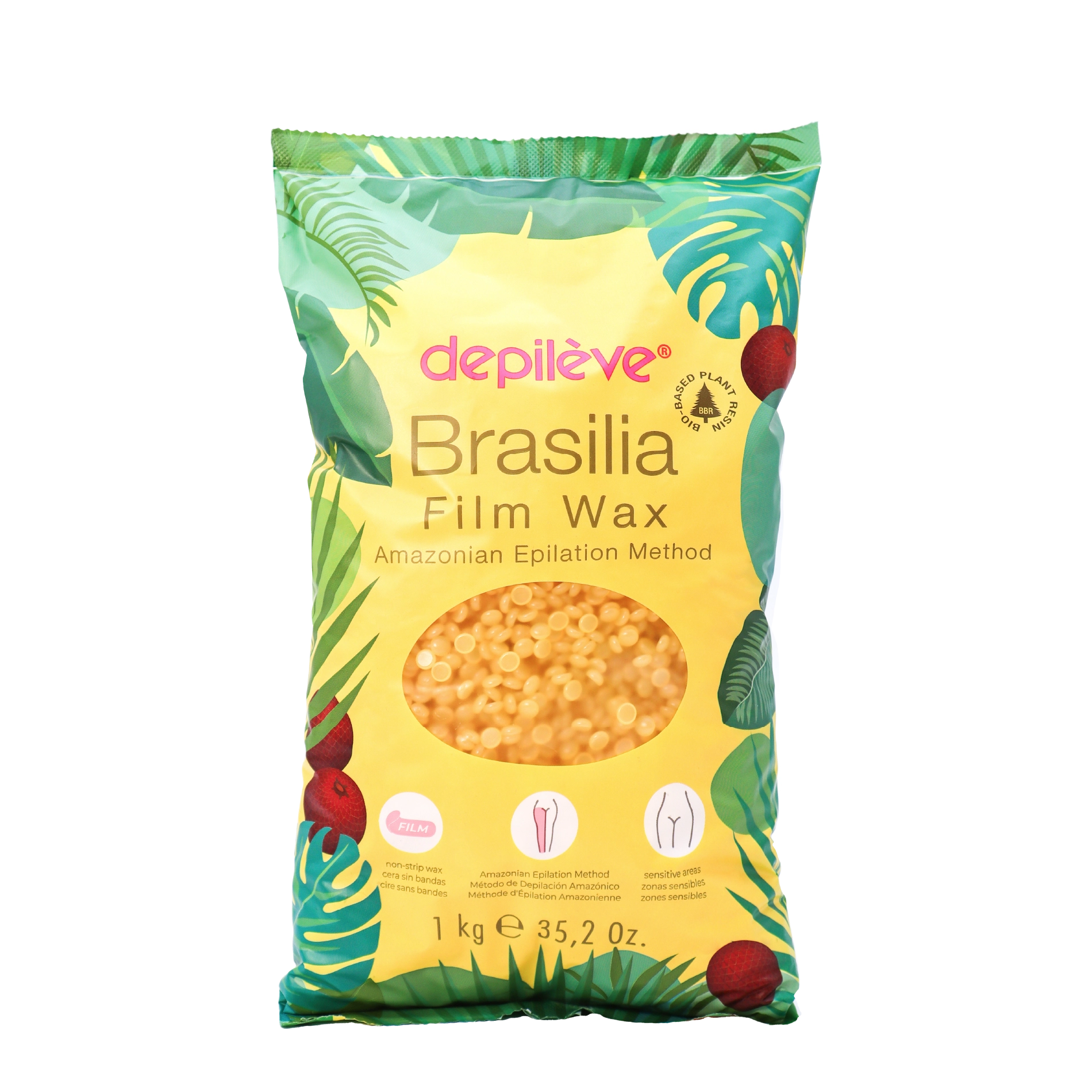 DEPIL BRASILIA WAX 5KG--БРАЗИЛЬСКИЙ ГРАНУЛИРОВАННЫЙ ВОСК 5 КГ