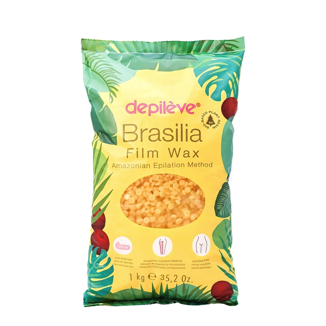 DEPIL BRASILIA WAX 5KG--БРАЗИЛЬСКИЙ ГРАНУЛИРОВАННЫЙ ВОСК 5 КГ