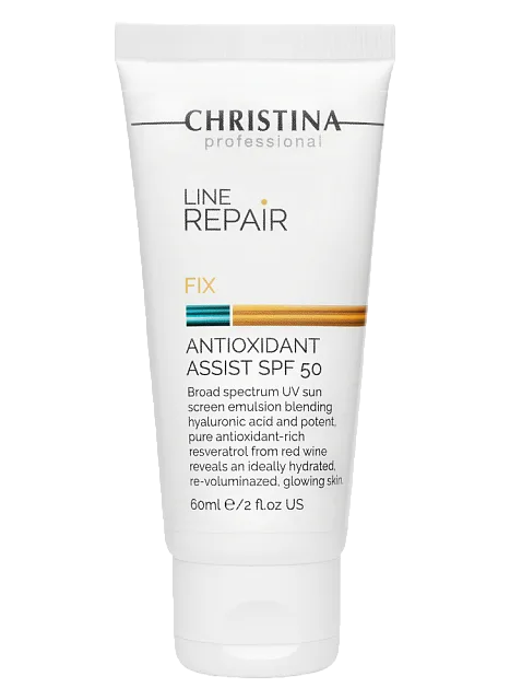 LINE REPAIR-FIX-ANTIOXIDANT ASSIST SPF-50-АНТИОКСИДАНТНЫЙ КРЕМ-ФЛЮИД SPF-50
