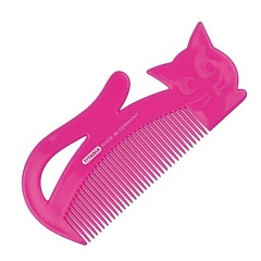 Расческа детская в форме котенка, длина 15см. (ассорти)