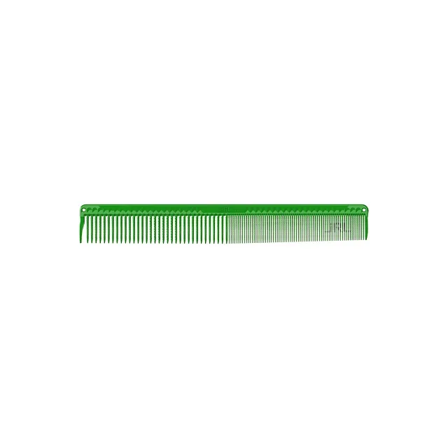 JRL PRECISE CUTTING COMB 8.6", GREEN-ПАРИКМАХЕРСКАЯ РАСЧЕСКА ДЛЯ ДЕТАЛЬНОЙ СТРИЖКИ 8.6", ЦВЕТ ЗЕЛЕНЫ