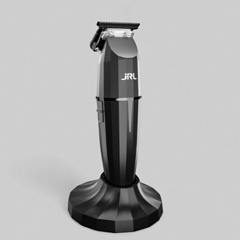ONYX PROFESSIONAL CORDLESS HAIR TRIMMER BLACK-МАШИНКА ДЛЯ СТРИЖКИ ВОЛОС "JRL ONYX CORDLESS BLACK"  /ОКАНТОВОЧНАЯ, ЦВЕТ - ЧЕРНЫЙ/ роторный мотор, 8200 об/мин), T-образный ножевой блок "ONYX EZ-GAP M" 40мм, 5 насадок: 1,5 мм-10мм, 3.5ч работ