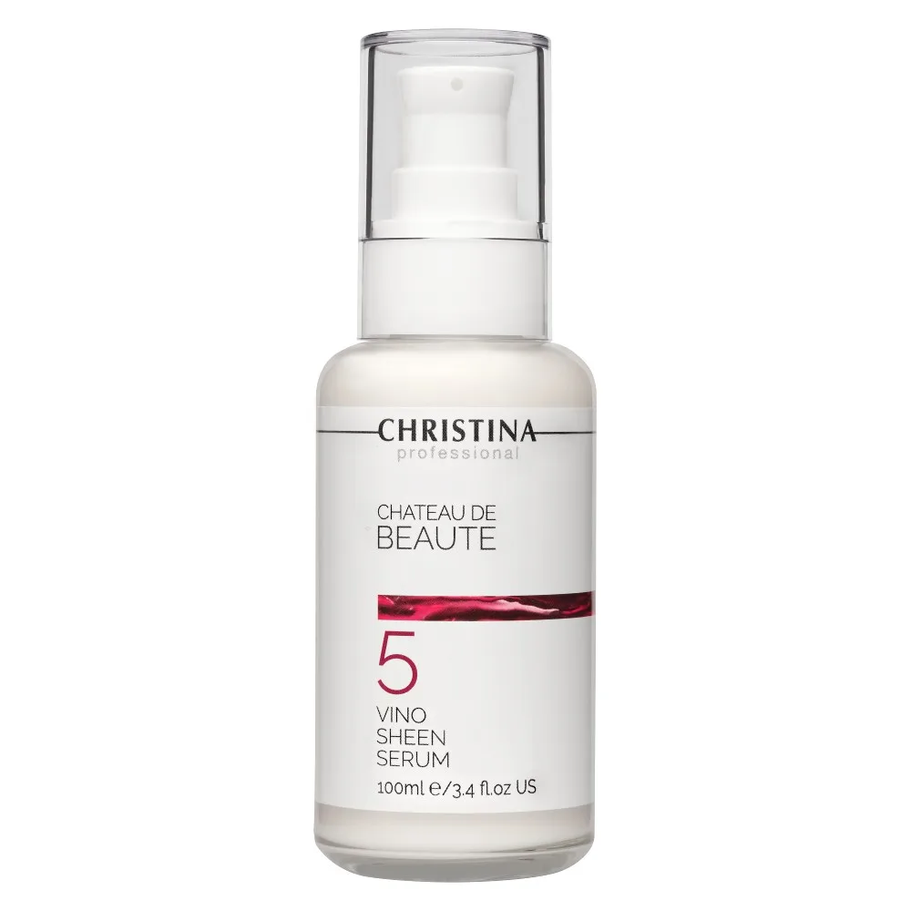 CHATEAU DE BEAUTE 5 STEP VINO SHEEN SERUM -СЫВОРОТКА ДЛЯ ЛИЦА "ВЕЛИКОЛЕПИЕ" НА ОСНОВЕ ЭКСТРАКТОВ ВИН
