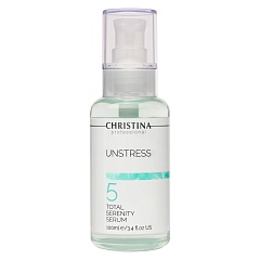 СЫВОРОТКА ДЛЯ ЛИЦА UNSTRESS 5 STEP TOTAL SERENITY SERUM С ЭКСТРАКТОМ ЗЕЛЕНОГО ЧАЯ 100 МЛ