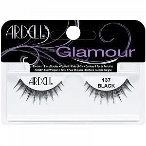Ресницы подиумные "GLAMOUR", модель №138, чёрные.