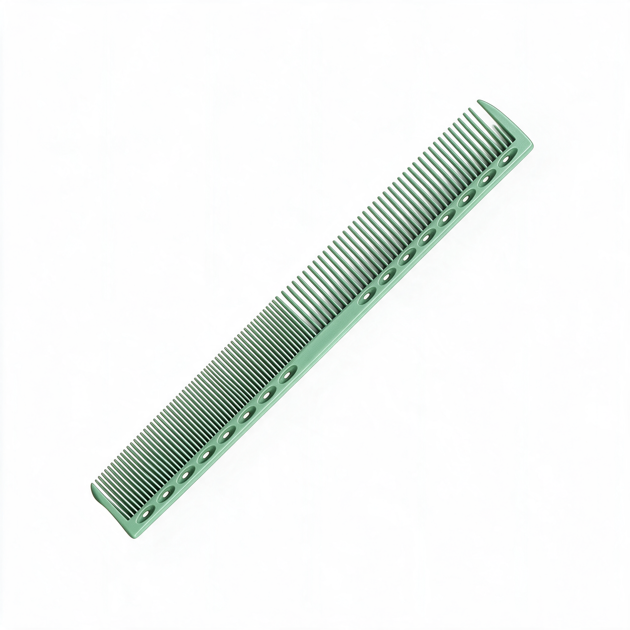 SUPER CUTTING COMB MINT Green - РАСЧЕСКА ДЛЯ СТРИЖКИ, КОМБИЕИРОВ., ПЛАСТИКОВ.,, ЦВЕТ МЯТНЫЙ