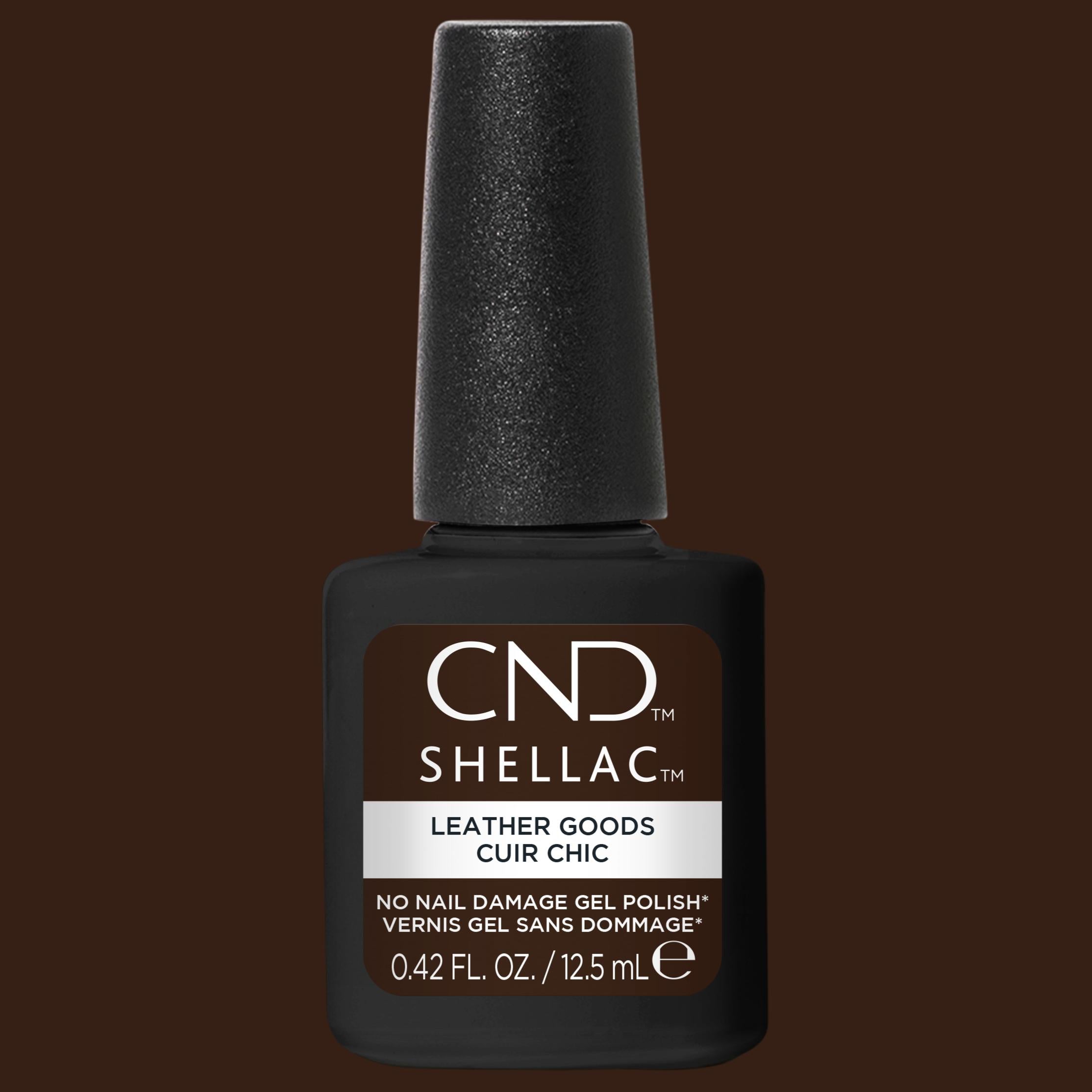 ГЕЛЕВЫЙ ЛАК - CND SHELLAC  #454 LEATHER GOODS  0.25oz