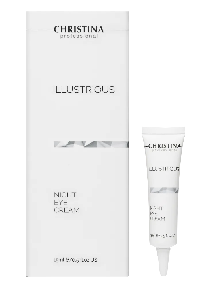 ILLUSTRIOUS NIGHT EYE CREAM-ОМОЛАЖИВАЮЩИЙ НОЧНОЙ КРЕМ ДЛЯ КОЖИ ВОКРУГ ГЛАЗ