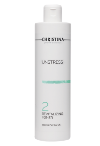 ТОНИК ДЛЯ ЛИЦА UNSTRESS 2 STEP REVITALIZING TONER С ГЛИКОЛЕВОЙ И МОЛОЧНОЙ КИСЛОТОЙ 300 МЛ