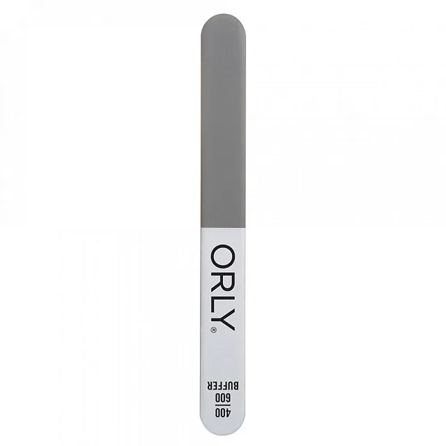 ORLY "3-Way Buffer"- бафик для ногтей полировочный на мягкой основе, трёхсторонний, абразивность 240/400/600 грит.