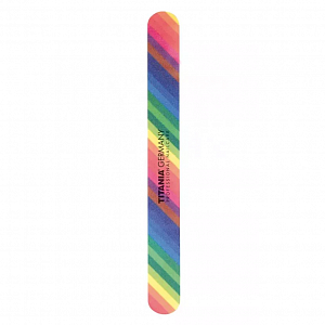 EMERY NAIL FILE "RAINBOW" - Пилка радужная, обе стороны мягкие