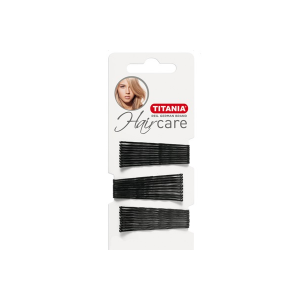 HAIR CLIPS, BLACK, 30PCS/CARD - НЕВИДИМКИ, 30 ШТ/УП., ЧЕРНОГО ЦВЕТА, ДЛИНА 5СМ