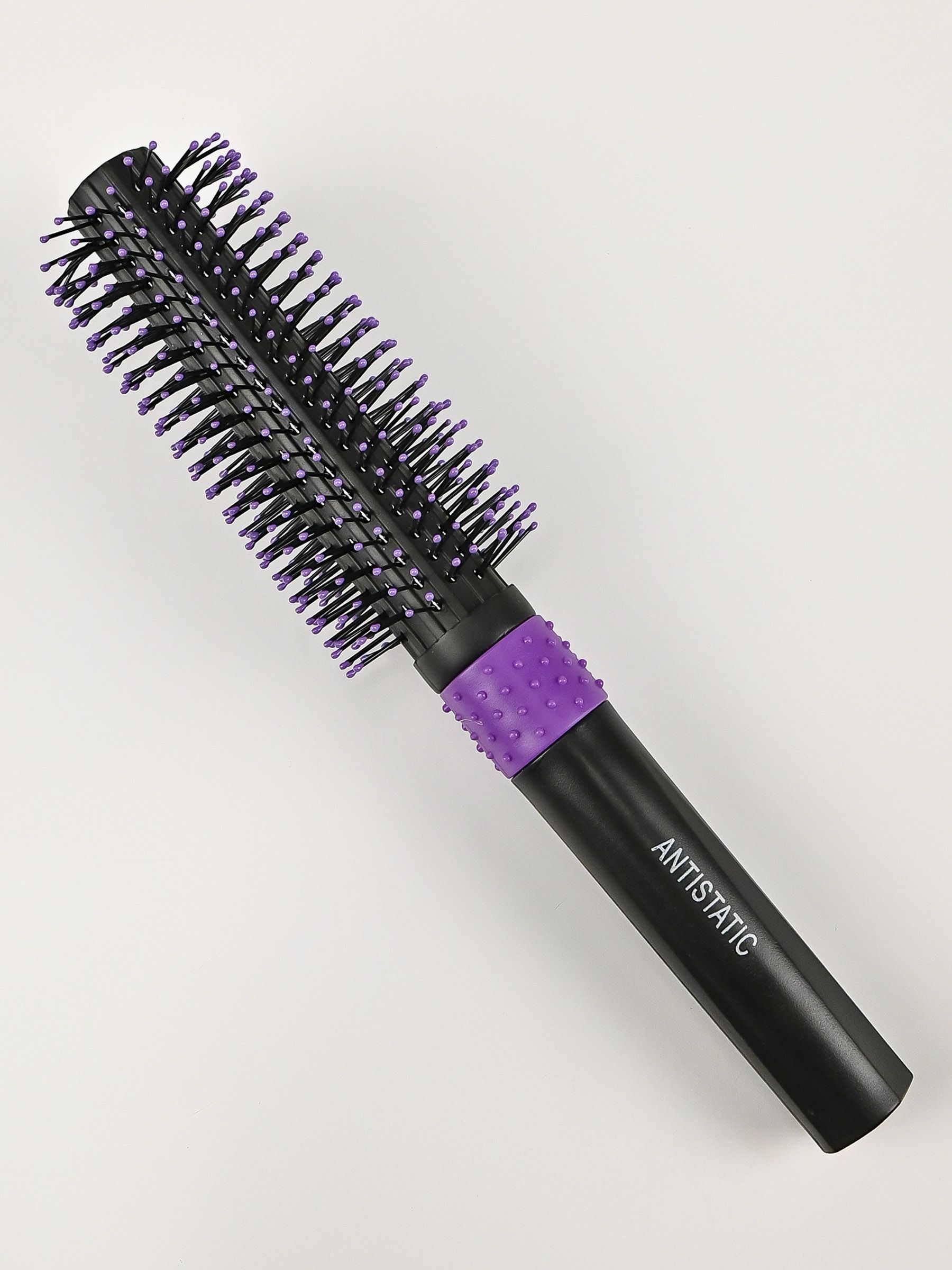 STYLING BRUSH, BLACK-LILAC - Брашинг парикмахерский